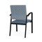 Lesro Newport Guest Chair Metal Frame, Black, RS Rain Song Back, MD Titan Seat NP1101 - alternate 3